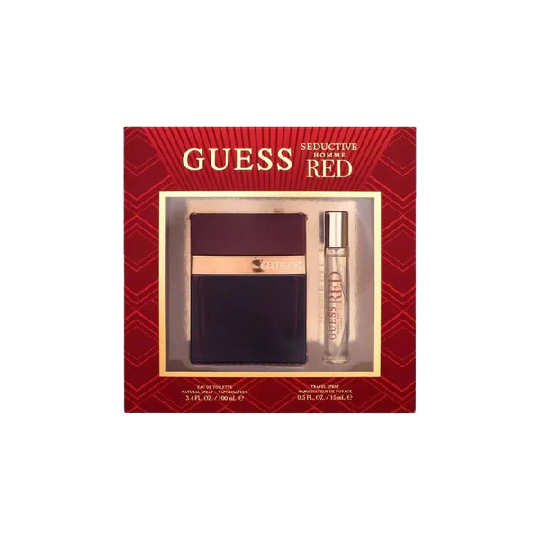 GUESS SEDCUTIVE RED MEN EDT 2s SET (100ML+15ML)