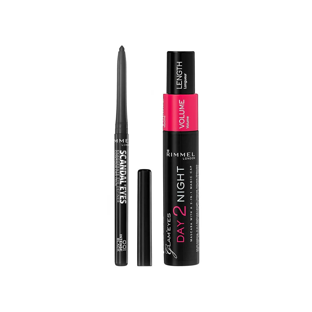 Rimmel  Rimmel Day 2 Night + Scandaleyes Eye Definer Black Gift Set