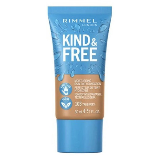 Rimmel  Rimmel Kind & Free Foundation - 103 True Ivory 30Ml