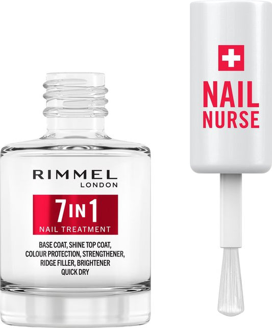 Rimmel  Rimmel Nail Care 7 In 1 Multi Benefit Base & Top Cot 12Ml