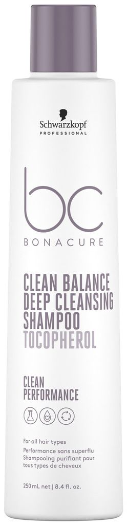 Schwarzkopf  Schwarzkopf Bc Bonacure Clean Balance Tocopherol Deep Cleansing Shampoo 250Ml