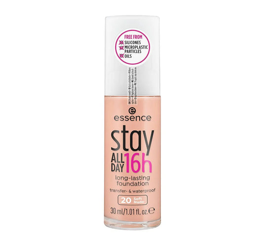 Essence  Essence Stay All Day 16h Long Lasting Foundation 20 Soft Nude 30Ml