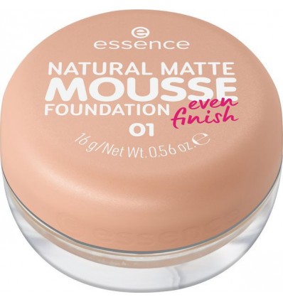 Essence  Essence Natural Matte Mousse Foundation - 01