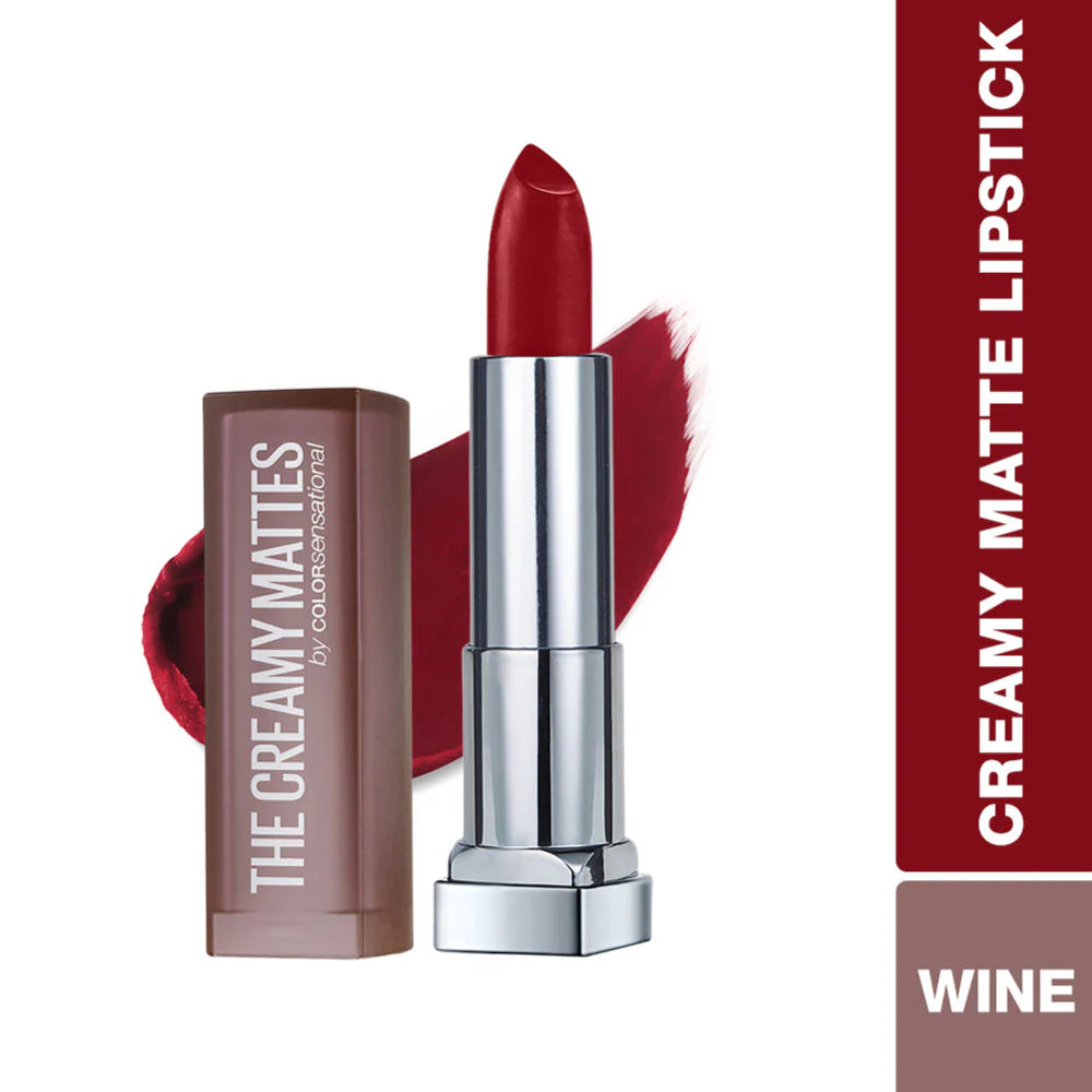 Maybelline  Maybelline Color Sensational Matte Nude Lipsticks - 695 Divine Wine