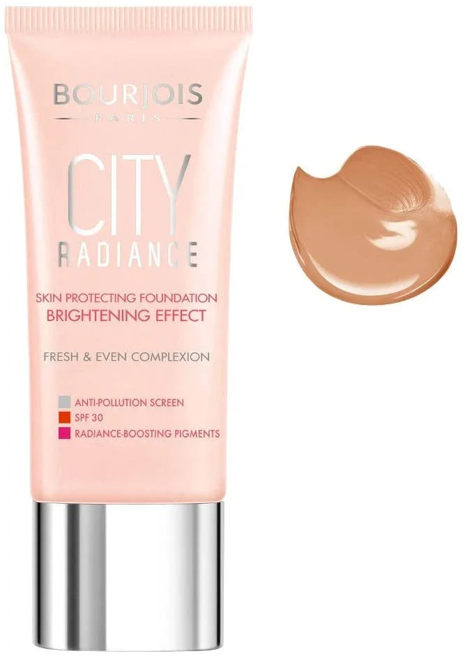 Bourjos  Bourjois City Radiance Foundation 06 Light Tan 30 Ml - 10 Fl Oz