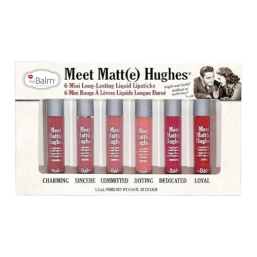 The Balm   MEET MATTE HUGHES MINI LIP SET VOL 1