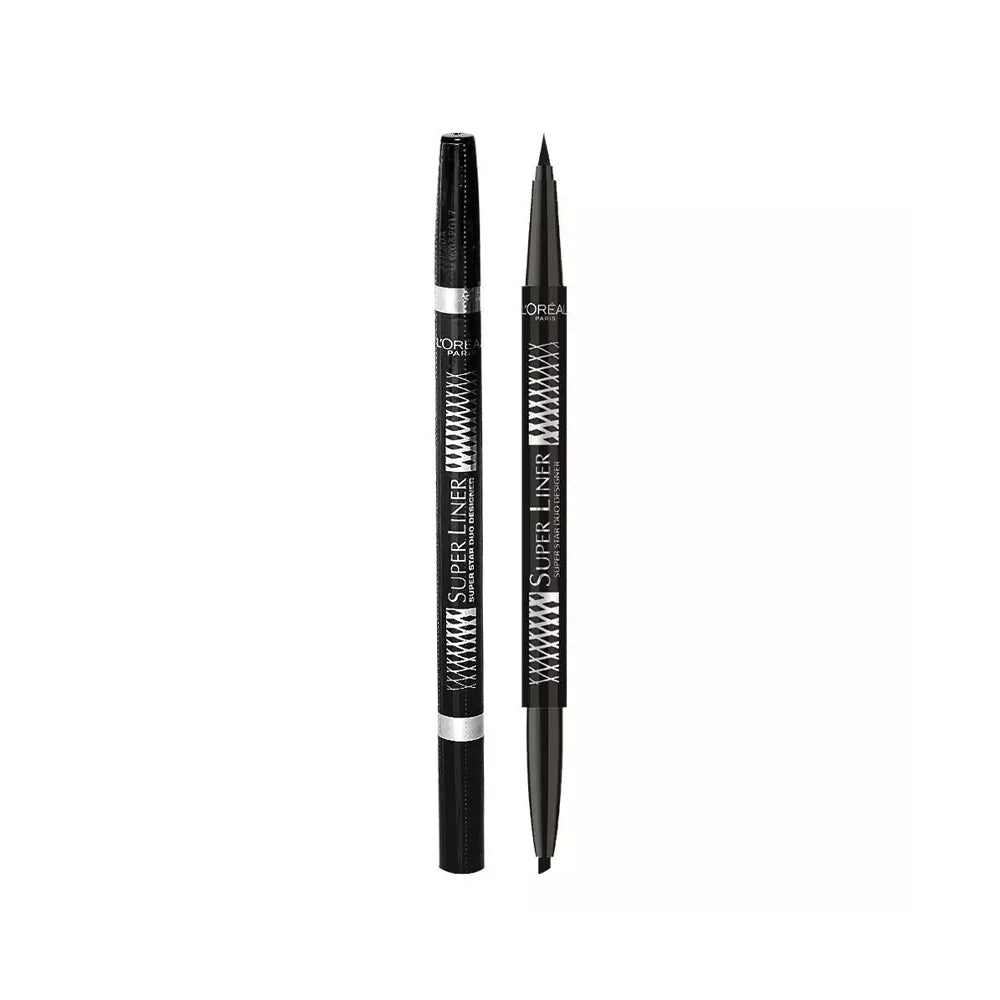 LOREAL  Loreal Paris Super Liner Super Star Duo Designer Liner, Black