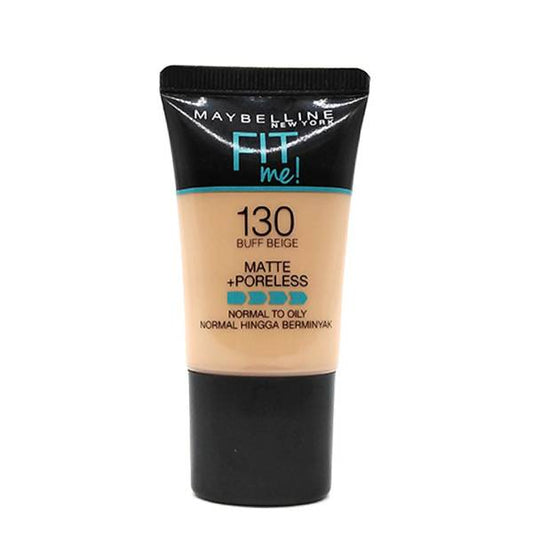 Maybelline  Maybelline Fit Me Foundation Matte and Poreless 18ml Tube 130 Buff Beige