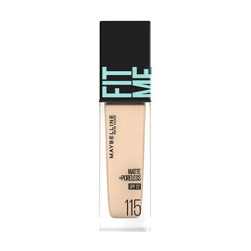 Maybelline  Maybelline Fit Me Matte+Poreless Foundation For Normal to Oily Skin -115 30Ml