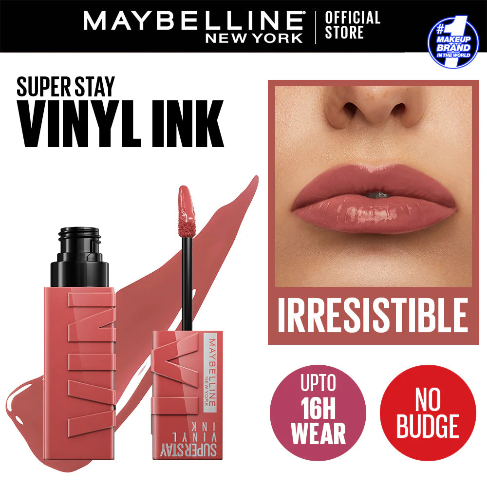 Maybelline  Maybelline Superstay Vinyl Ink Liquid Lipstick - 62 Irresistible 4.2Ml