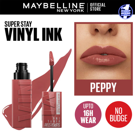 Maybelline  Maybelline Superstay Vinyl Ink Liquid Lipstick -115 Peppy 4.2Ml