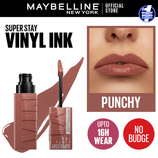 Maybelline  Maybelline Superstay Vinyl Ink Liquid Lipstick -120 Punchy 4.2Ml