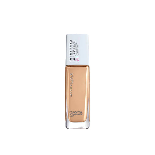 Maybelline  Maybelline Super Stay 24H Full Coverage Foundation - 220 Natural Beige 30Ml