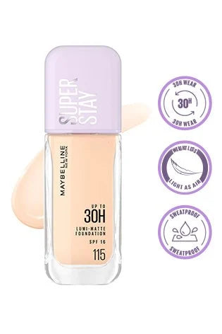 Maybelline  Maybelline Superstay Lumi Matte Foundation - 115 35Ml