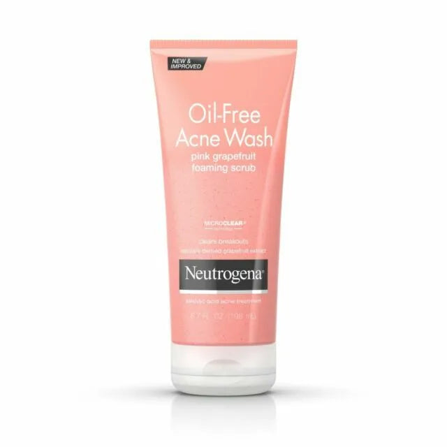 Neutrogena  Neutrogena Oil-Free Acne Wash Pink Grapefruit Foaming Scrub 198Ml