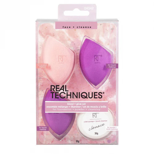 Real Techniques  Real Techniques Blend + Glow Set - 4 Pieces