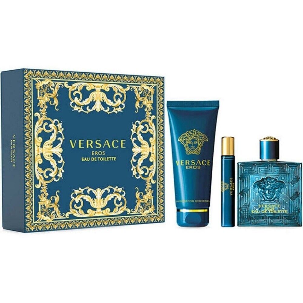 VERSACE  Versace Eros Men Set EDT 100Ml+EDT 10Ml+S Gel 150Ml