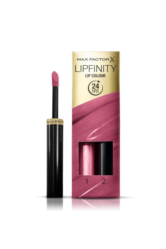 Max Factor  Max Factor Lipfinity Lip Colour Lipstick 2step Long Lasting 055 Sweet 2.3 Ml + 1.9 G