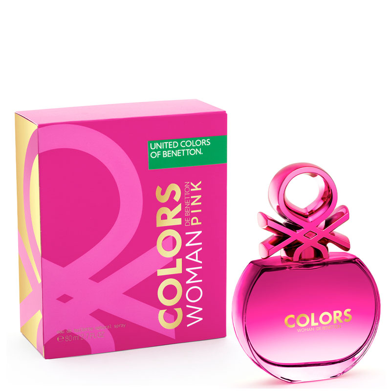 Benetton Colors Pink Women Edt 80Ml