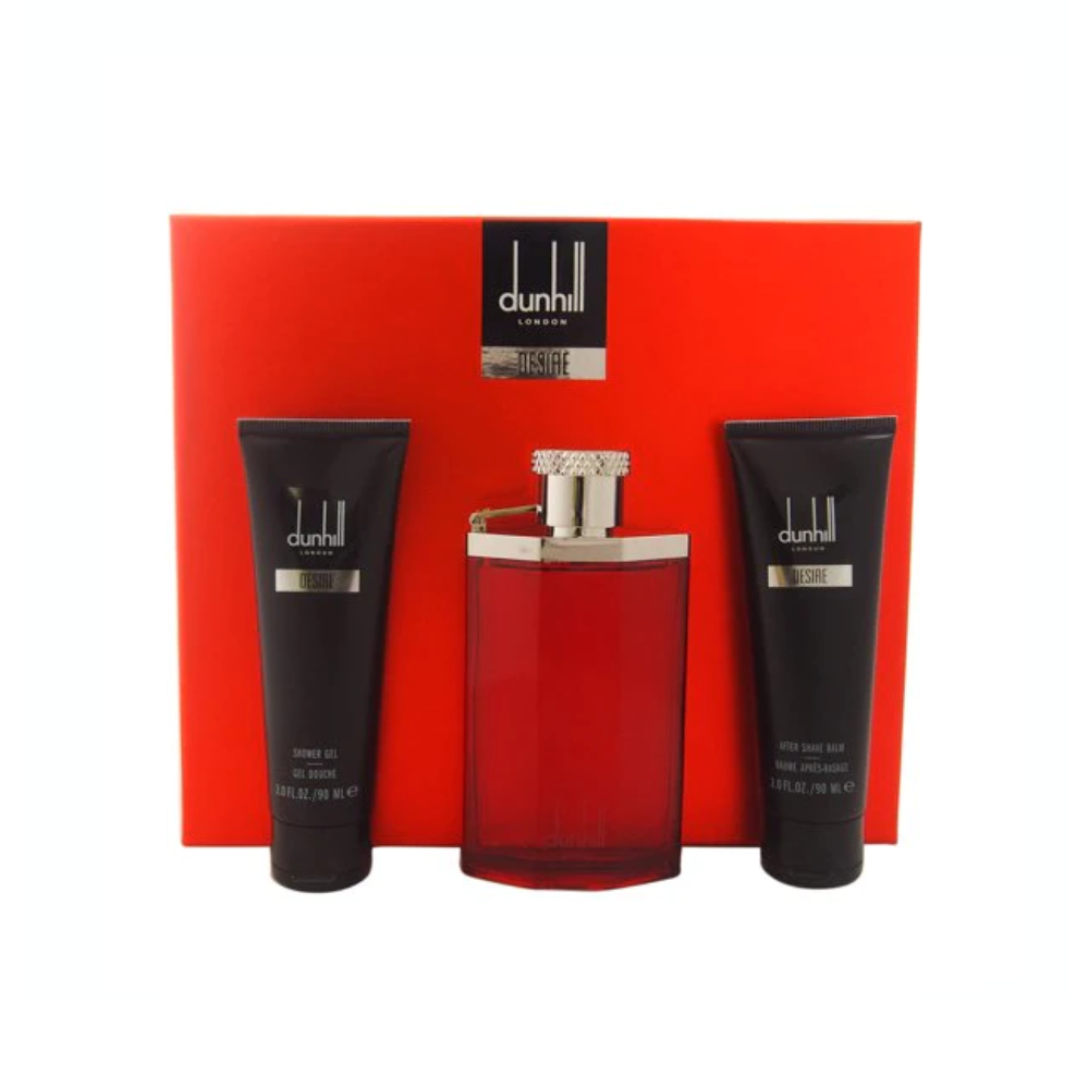 Dunhill Desire Red For Men 3 Piece Gift Set EDT 100ML – Bella Paris