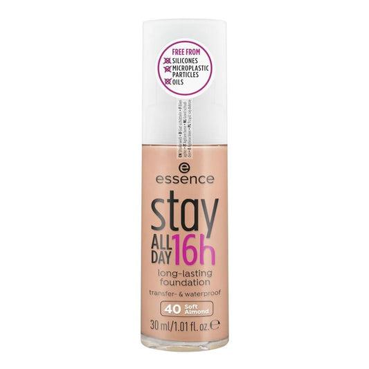 Essence  Essence Stay All Day 16h Long Lasting Foundation 40 Soft Almond