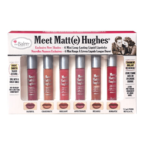 The Balm  MEET MATTE HUGHES MINI LIP SET VOL 2