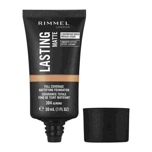 Rimmel  Rimmel Lasting Matte Foundation 304 Almond  30ml