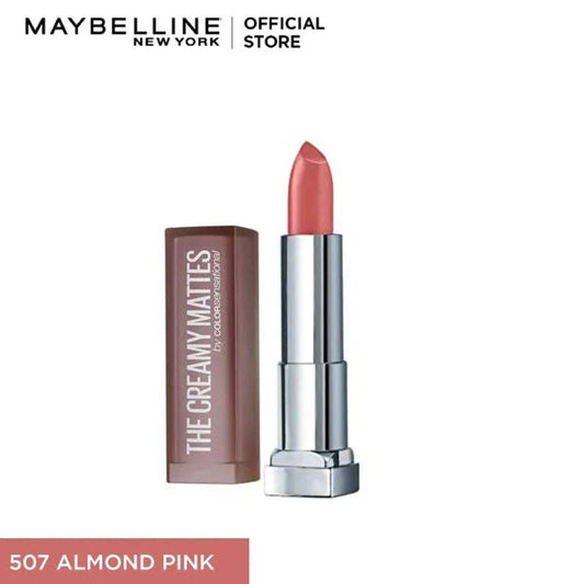 Maybelline  Maybelline Color Sensational Creamy Matte Lipstick - 507 Almond Pink