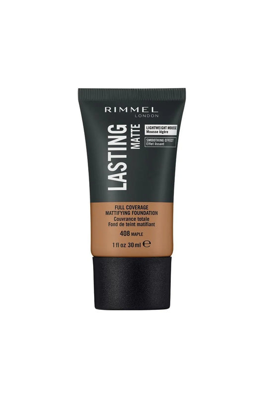 Rimmel  Rimmel Lasting Finish Matte Foundation 408 Maple 30ml